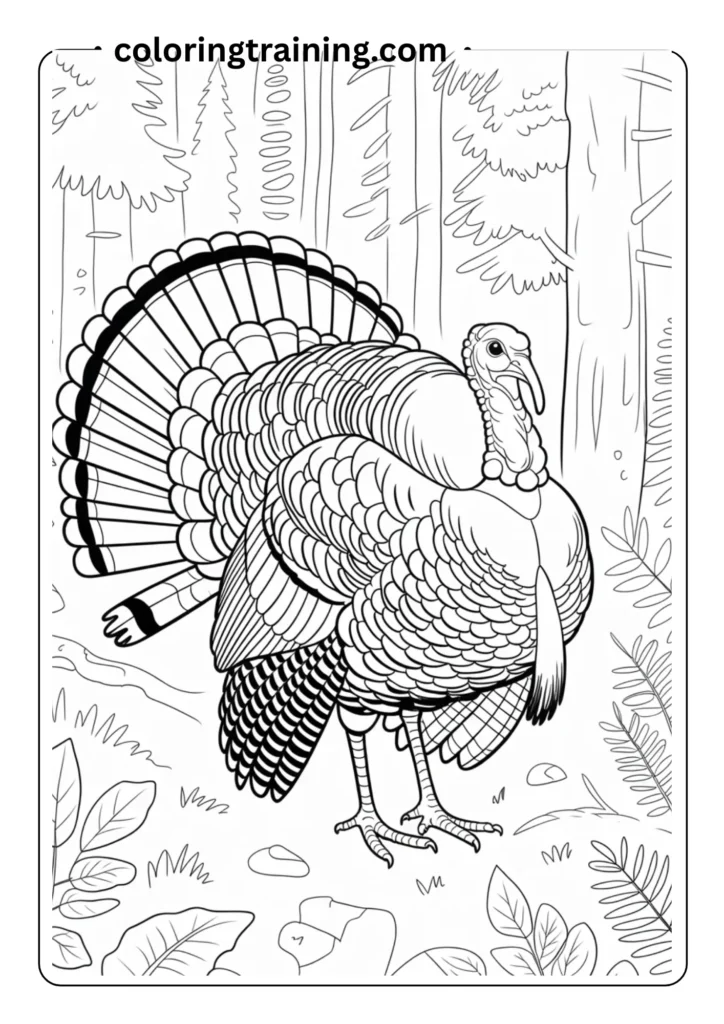 Cool anime boy with spiky hair and a katana on his back, standing heroically, clean line art