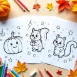 Fall Coloring Pages