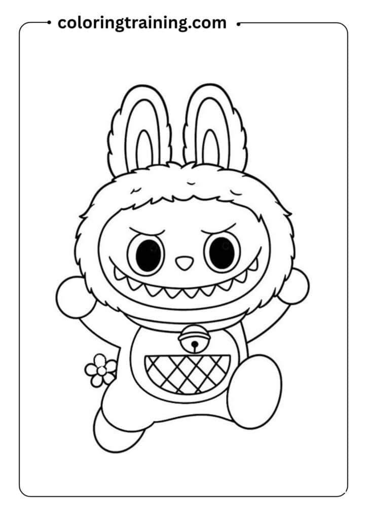 labubu coloring pages 