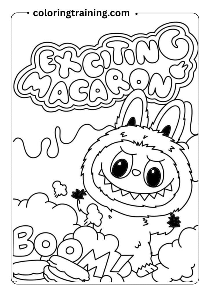 labubu coloring pages 