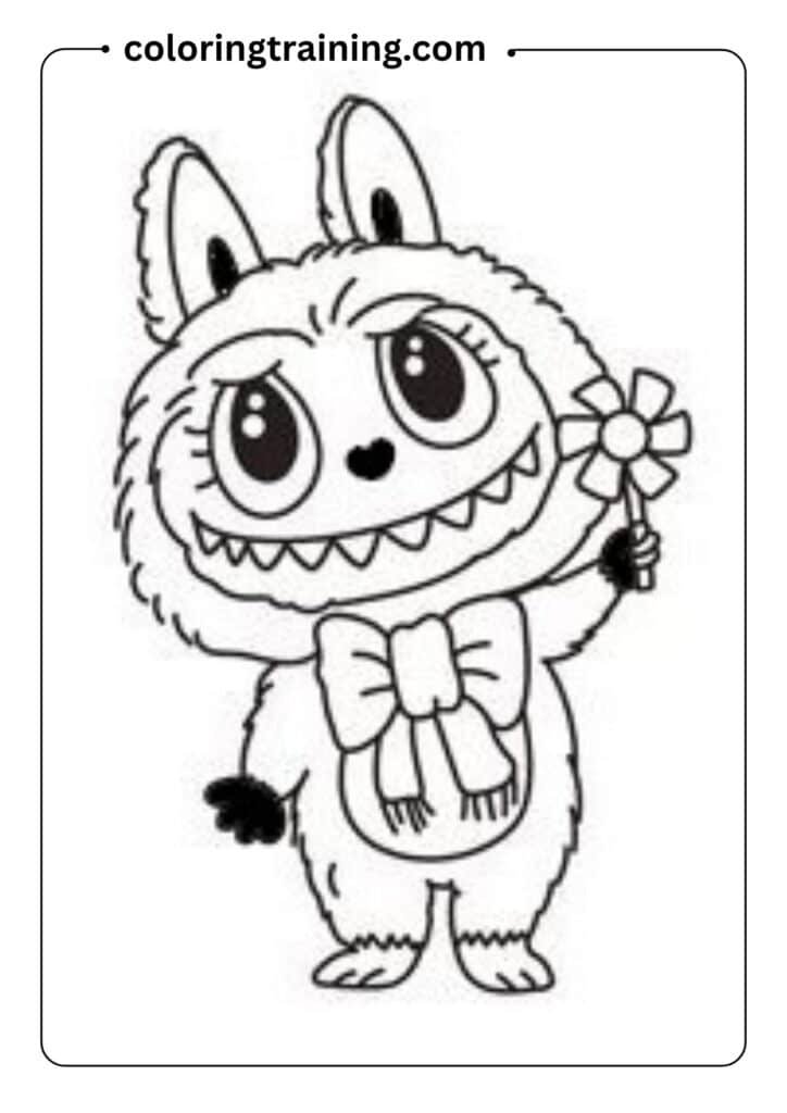 labubu coloring pages 