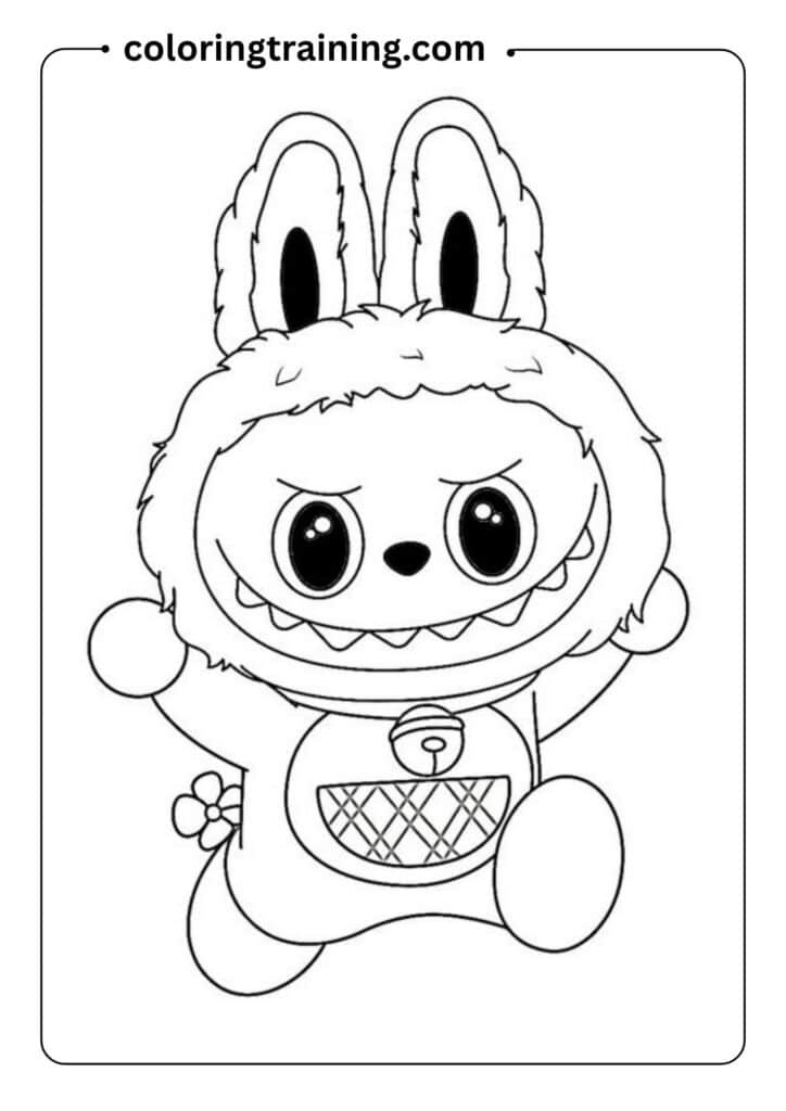 labubu coloring pages 
