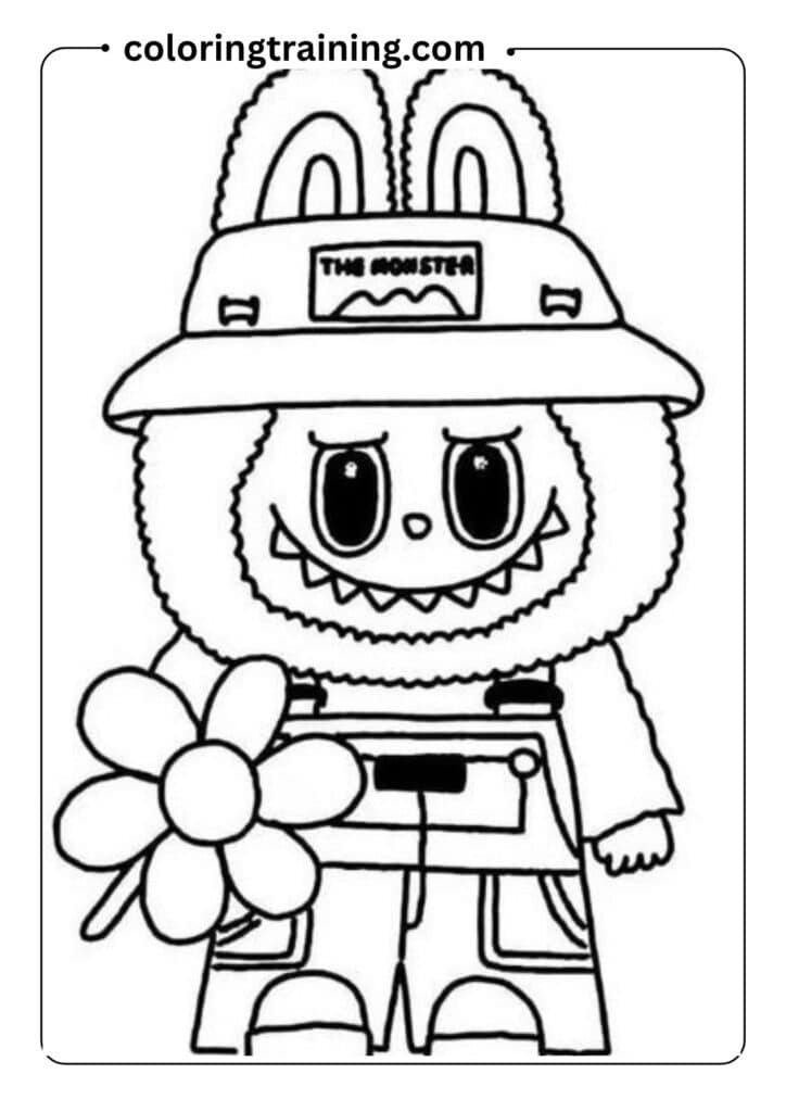 labubu coloring pages 